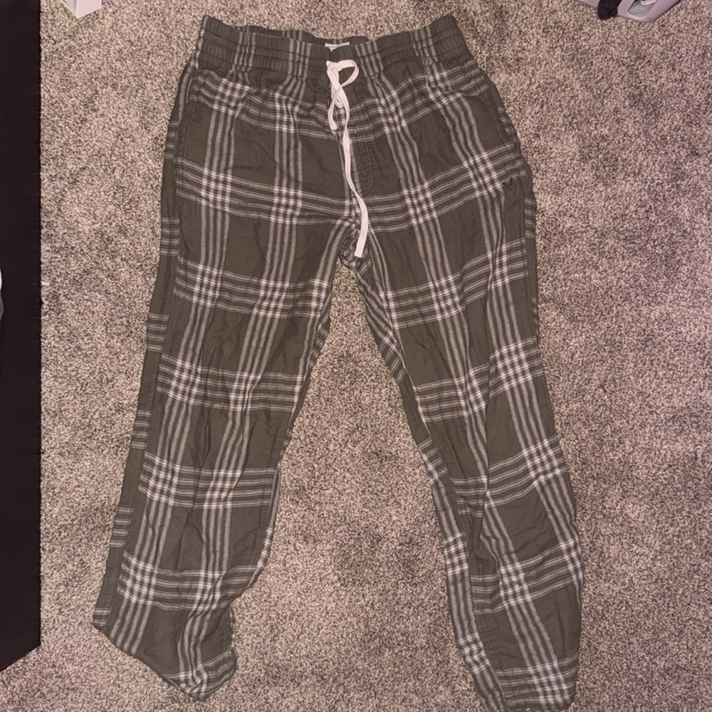 Green Pajama Pants